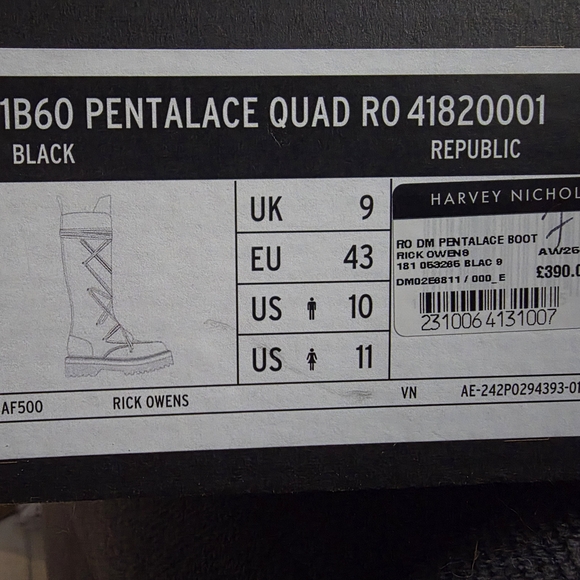 Dr. Martens × Rick Owens 1860 - Picture 3 of 6